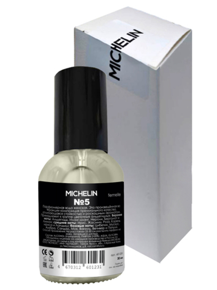 !MICHELIN Парфюмерная вода №5 femelle женская, 30мл.