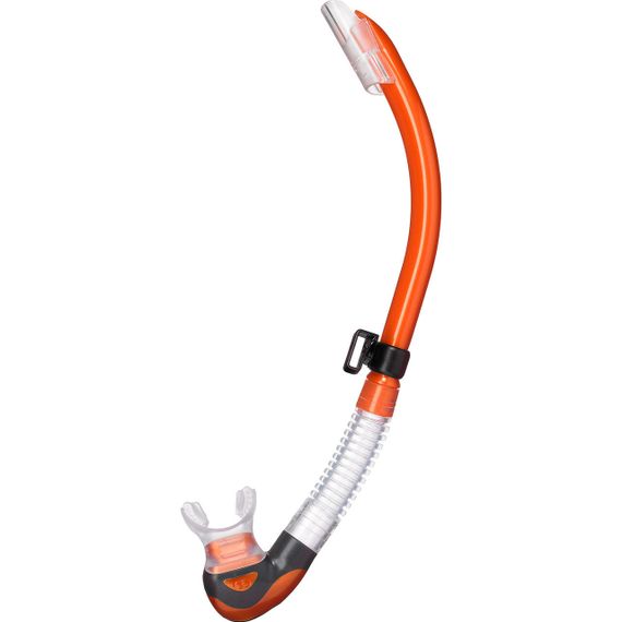 Трубка TUSA SP-0101 Platina II Hyperdry прозрачный/оранжевый