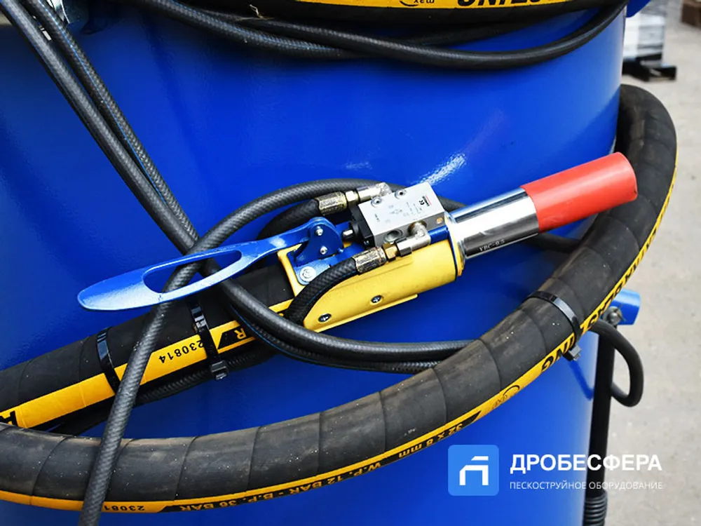 Рукав напорный ДУ25 - 40 метров с дистанционным управлением без сопла арт. АСО-100М.07.00.000-02