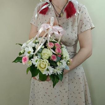 Корзины с цветами