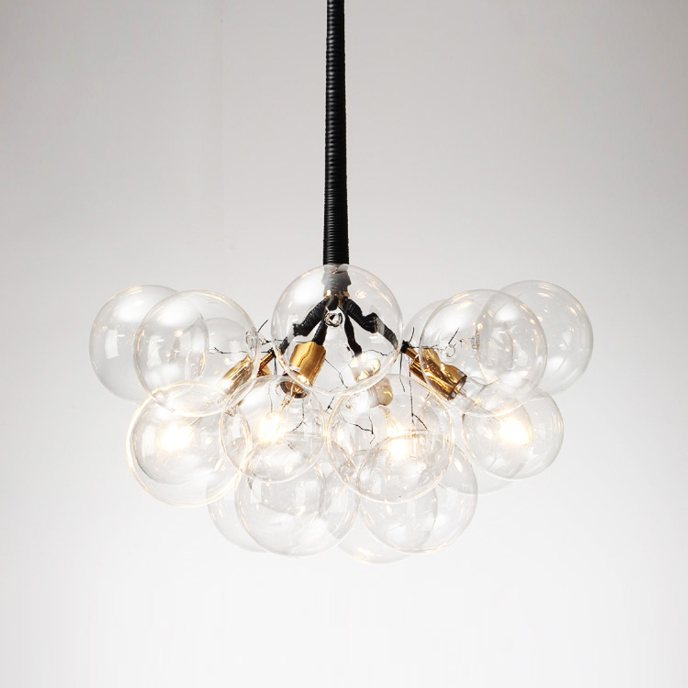 Pendant design lamp  Bubble X-Large by Pelle (Black)