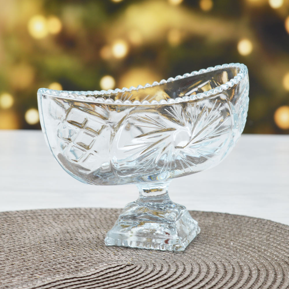 Конфетница на ножке 330мл 11см "Sunstar"