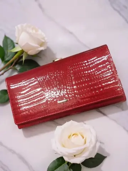 Подарочный кошелек большой натуральная кожа портмоне