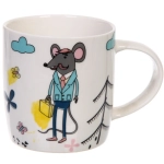 Кружка керамическая 350мл «Мышиная семейка»