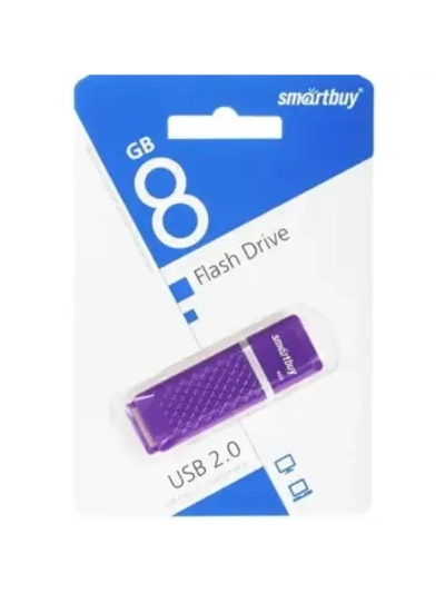 Память USB Flash 8 ГБ Quartz SB8GBQZ-V PURPLE