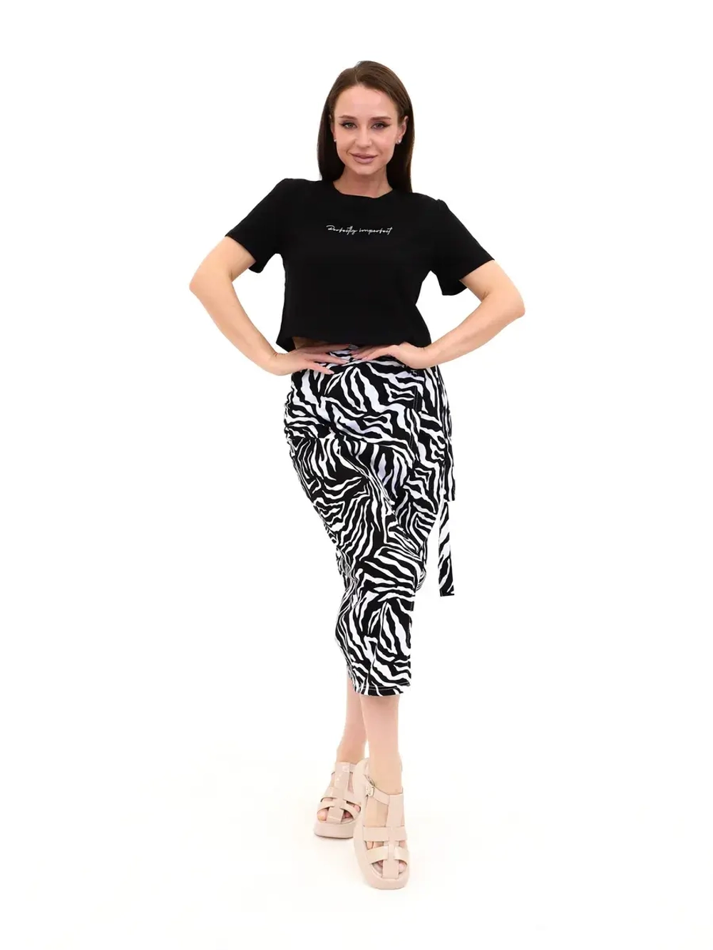 Костюм женский "Энимал" черный