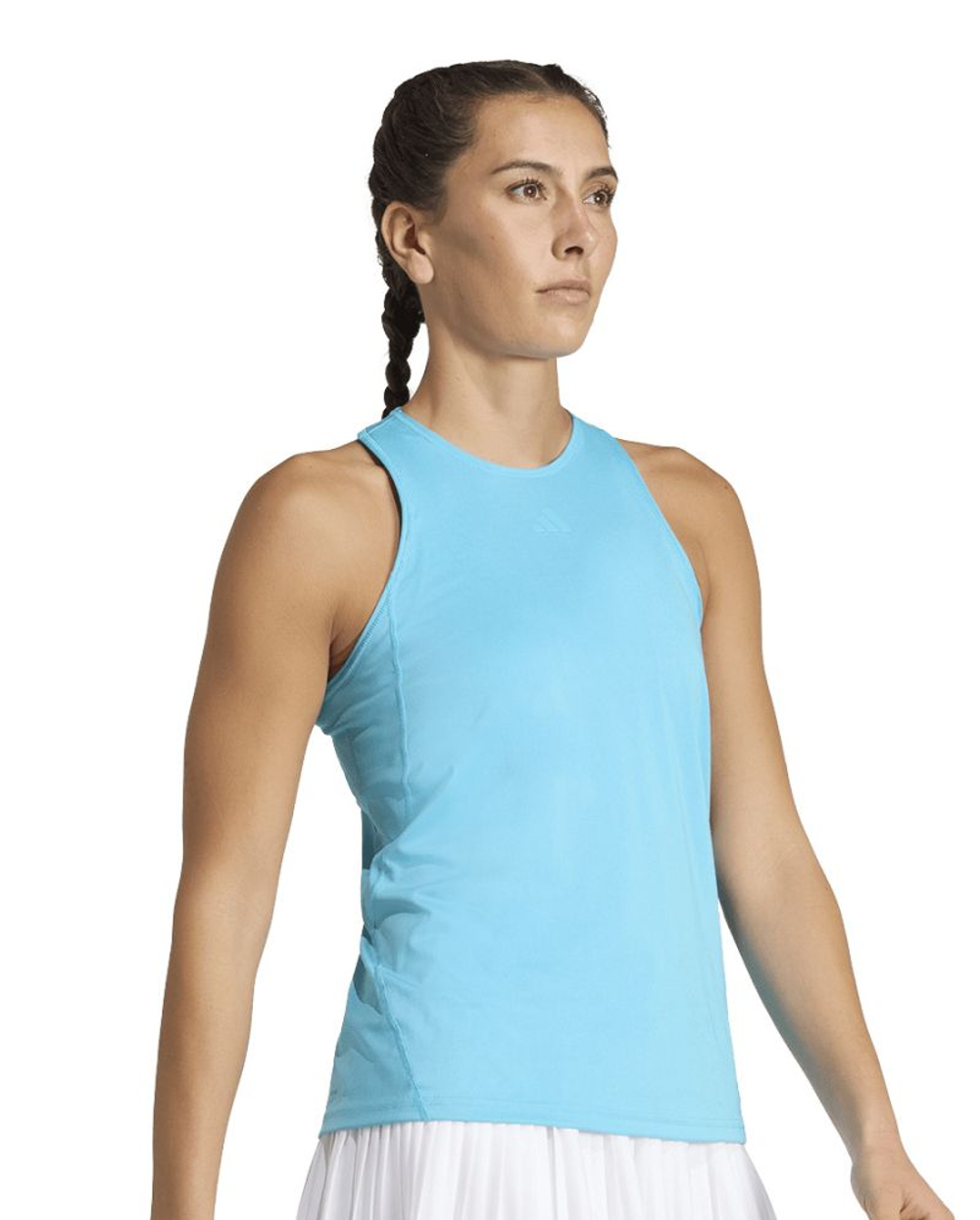 Топ теннисный Adidas Climacool Club Tennis Tank - signal cyan