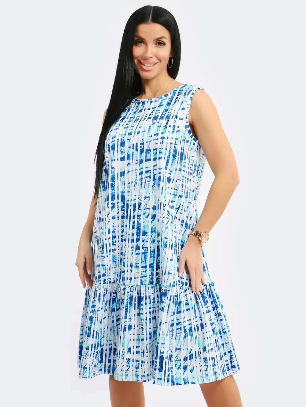 Платье свободное летнее