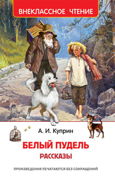 Книжка Внеклассное чтение. Куприн А. Белый пудель. Рассказы 160 стр.