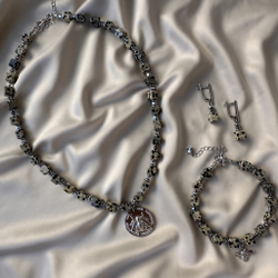 Комплект "Посланница счастья" с яшмой