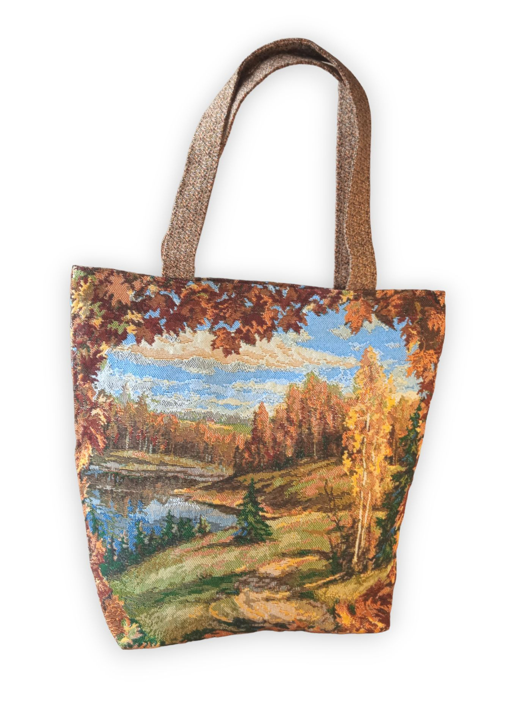 Гобеленовая сумка Клен (39х39х12)