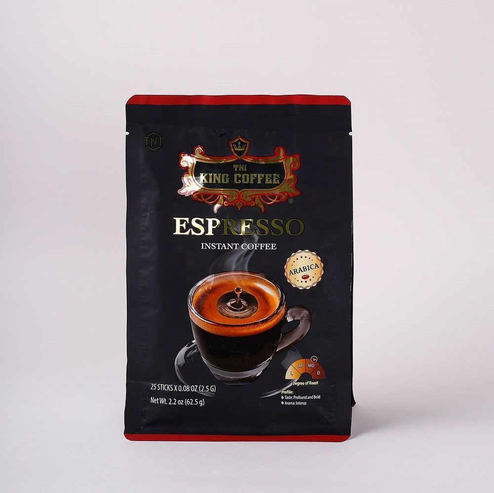 Вьетнамский растворимый черный кофе "Espresso" (King Coffee) 25пак