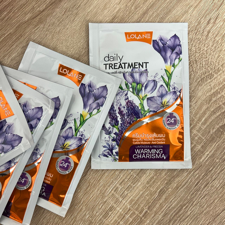 Маска для волос Lolane Daily Treatment Warming Charisma Lavender & Freesia Лаванда и фрезия 20 мл