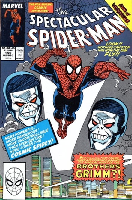 Комикс the Spectacular Spider-Man #159