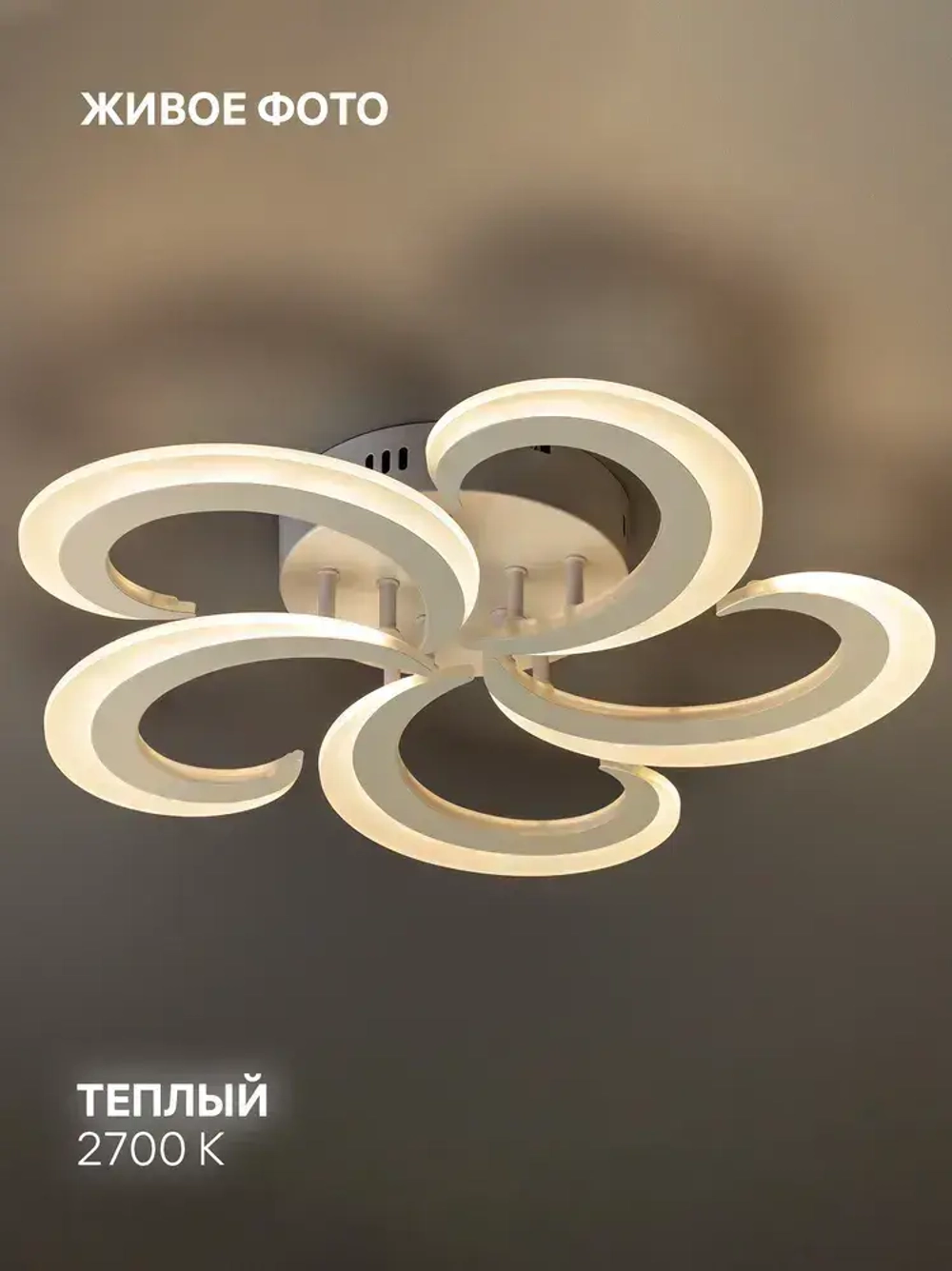 Ritter Люстра потолочная, светодиодная SHINE 156Вт, до 31 м2