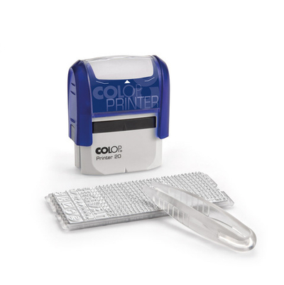 Самонаборный штамп Colop 20 38х14мм пластик