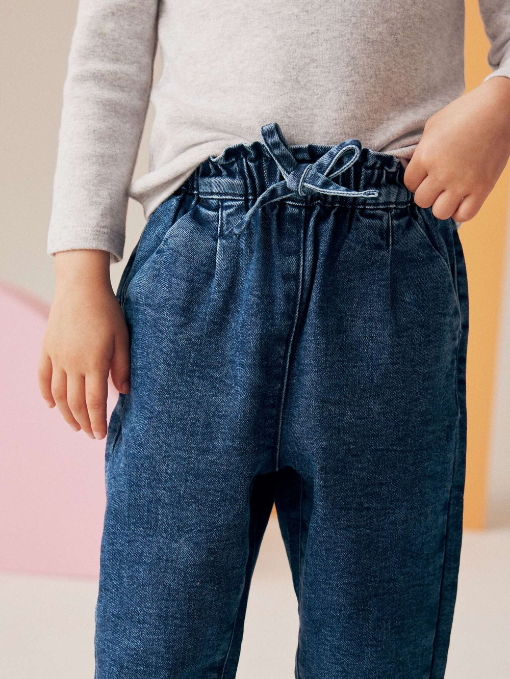 Джинсы для девочки Next K84-799, Синий