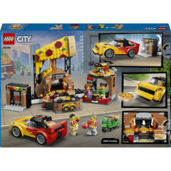 Конструктор LEGO City 60496 Доставка пиццы с транспортными средствами — фото 12