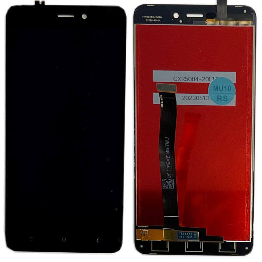 Дисплей для Xiaomi Redmi 4A с тачскрином Черный