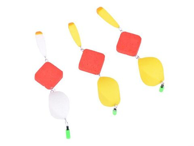 Поплавки зимние РОССИЯ Тройной MIX 3 штуки