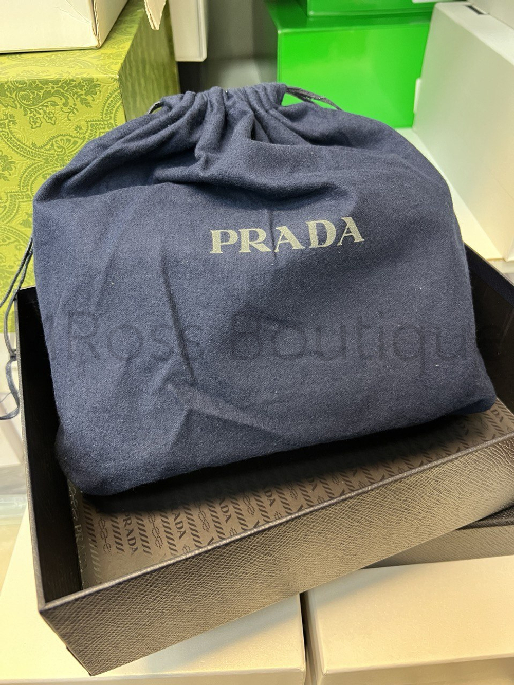 Мужская сумка через плечо Prada с кошельком