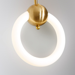 Подвесной светильник светодиодный кольцо, 40см, LED