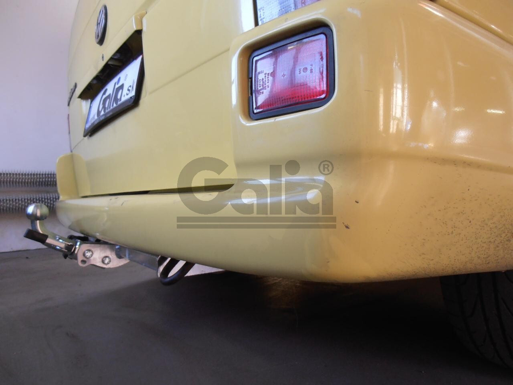 Оцинкованный фаркоп на Volkswagen T4: Transporter/Caravelle/Multivan 1990-2003, включая 4WD (без электрики), Galia V027A