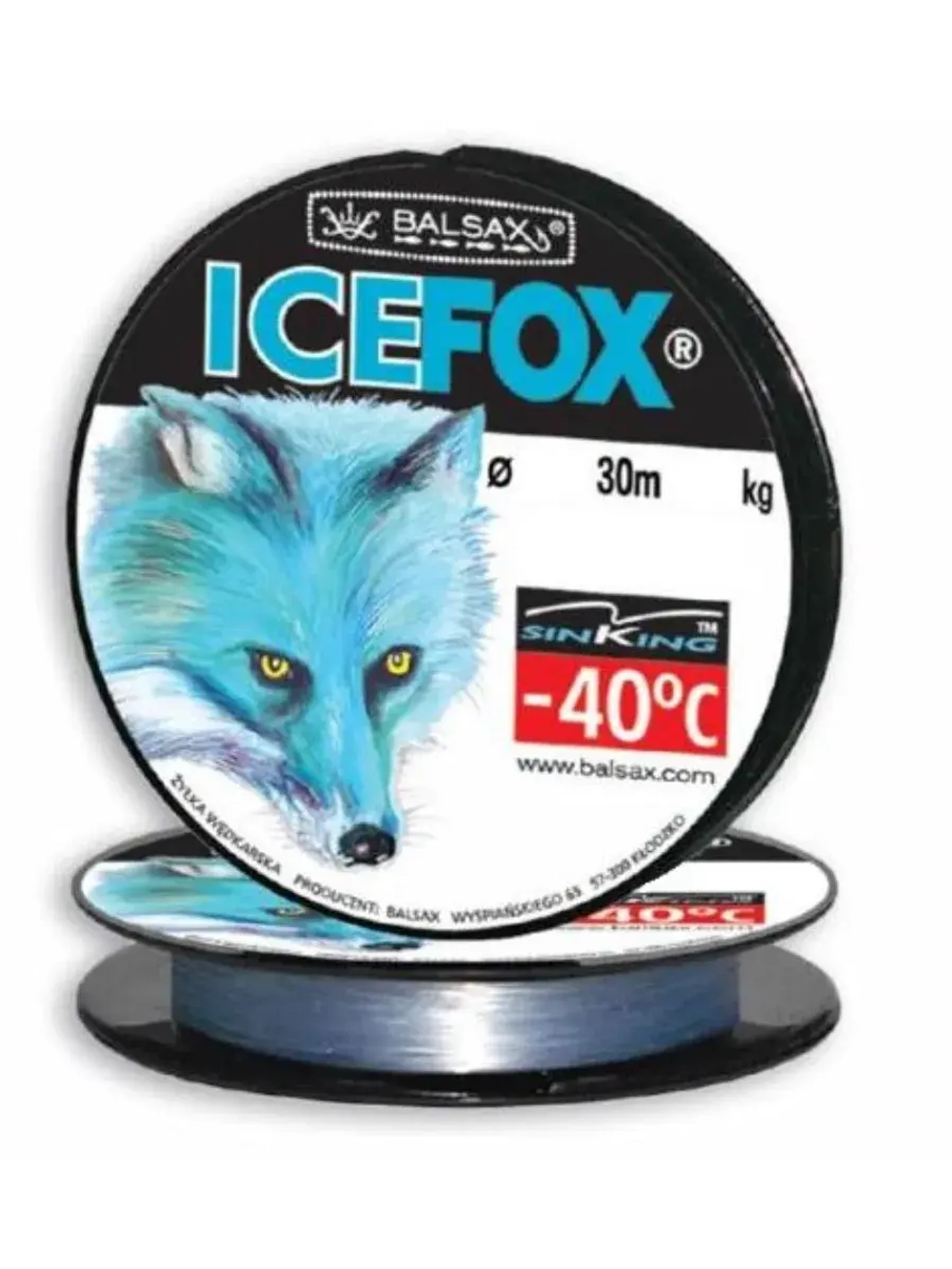 Зимняя монофильная леска Ice Fox 30м 0,14мм 2,35кг 1 штука