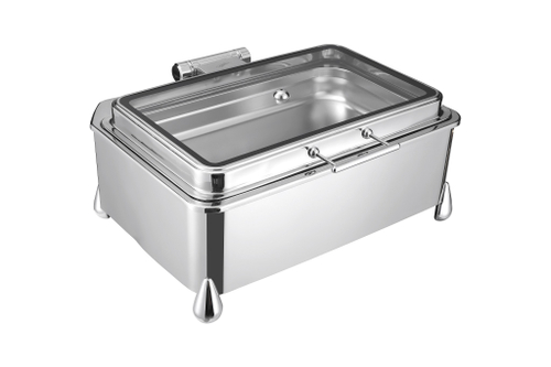 Мармит прямоугольный со стеклянной крышкой 12л, 69x48x37см, Jade JD/0/1/12/DP