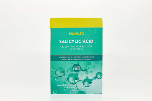 Листовая маска для лица Mumuso с салициловой кислотой