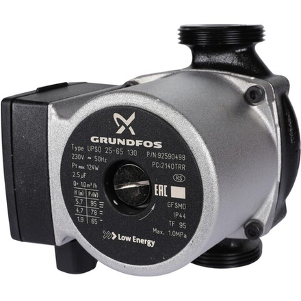 Насосно-смесительный узел с термостатическим клапаном, Grundfos UPSO 25-65 130 STOUT