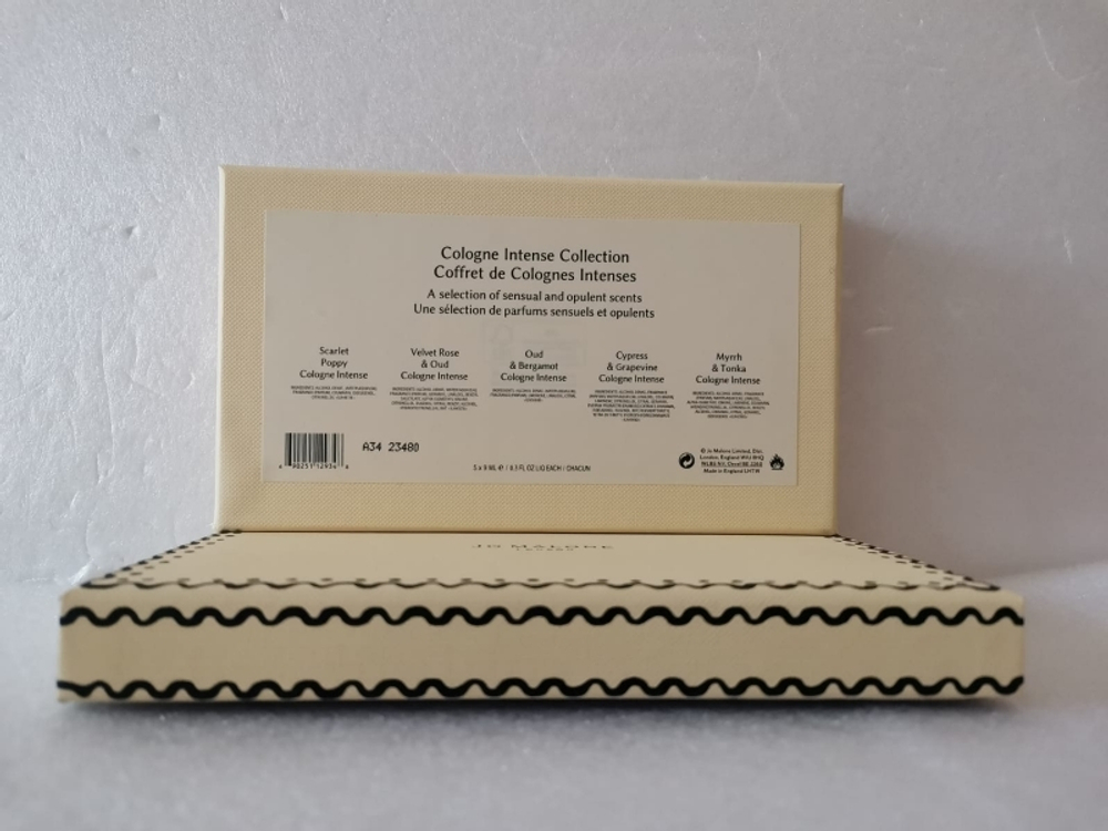 Набор парфюмерии Jo Malone набор 5*9 ml NEW №2 (Коробка парфюма без слюды, парфюм новый, распаковка для фото)