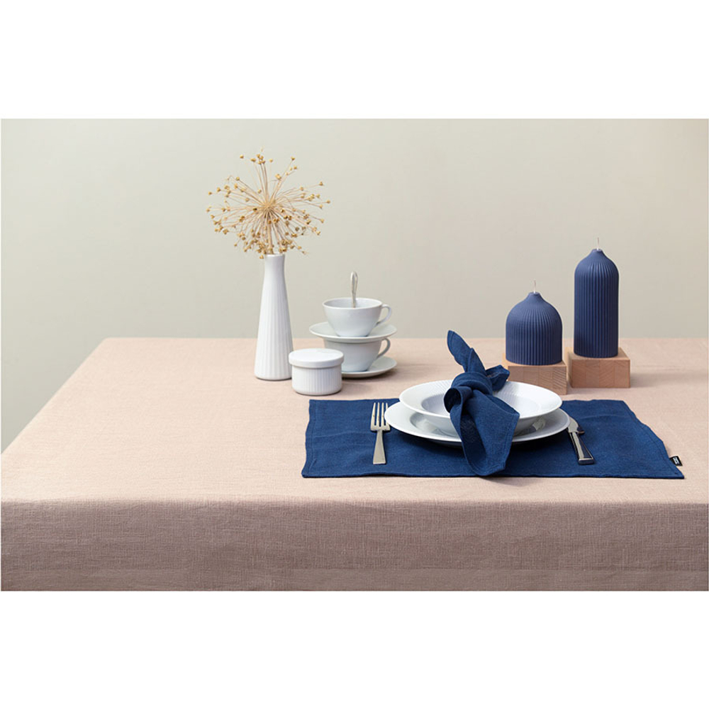 Свеча декоративная синего цвета из коллекции edge, 10,5 см