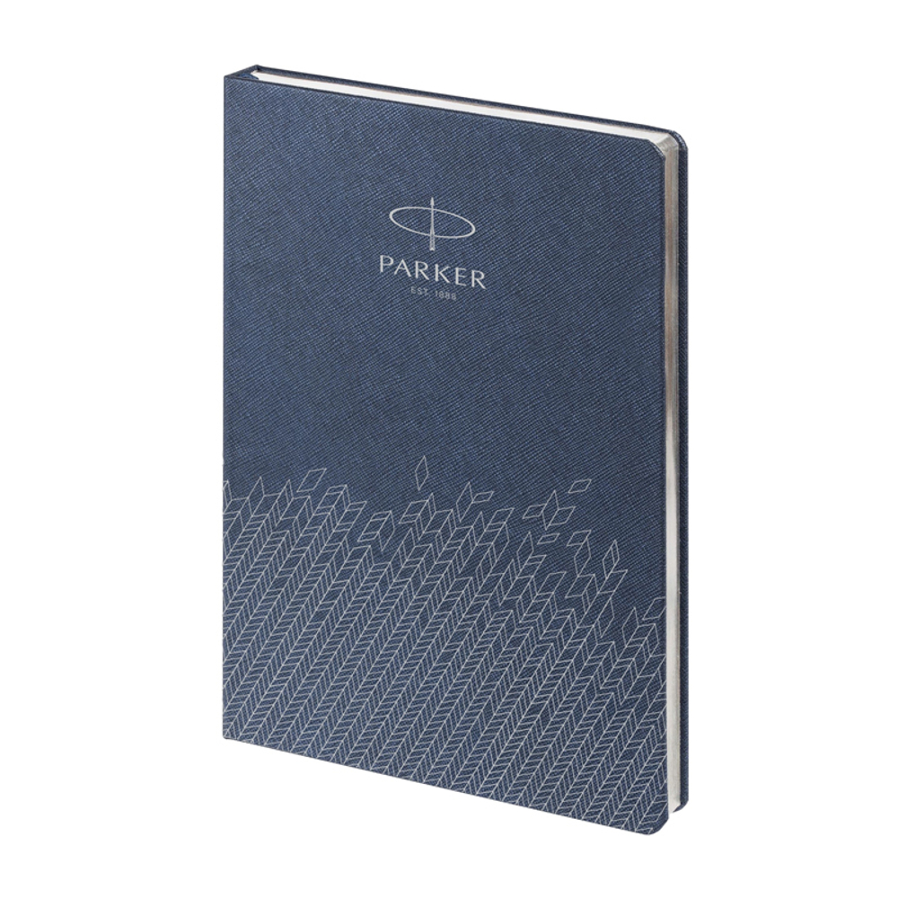 Подарочный набор: Шариковая ручка Parker Sonnet + ежедневник синий