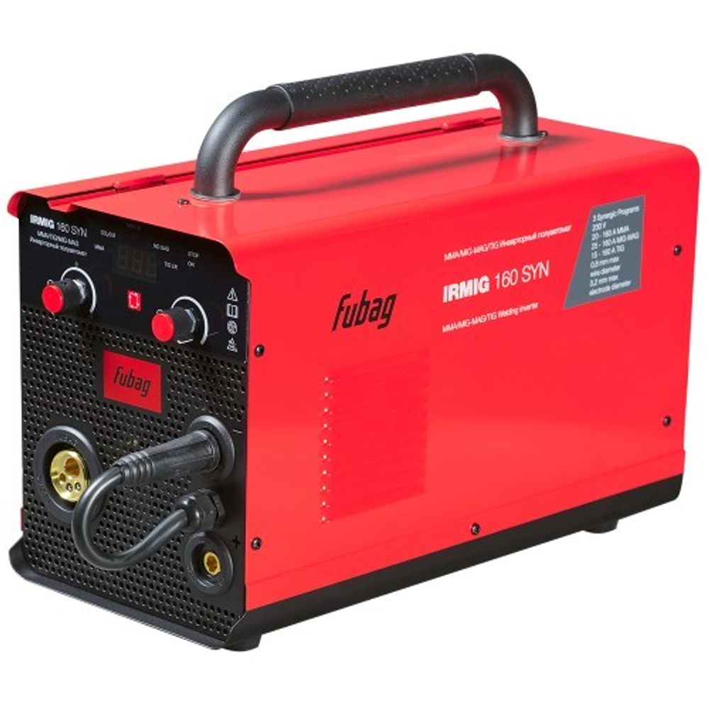 Сварочный полуавтомат FUBAG IRMIG 160 SYN горелка 150 3 м 41382