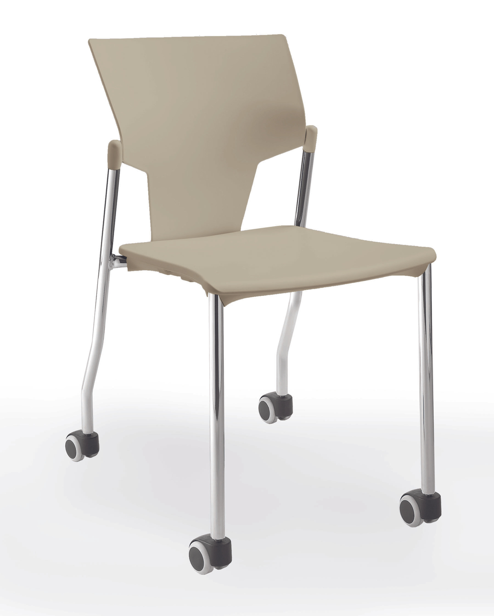 Aktiva стул на 4 ногах и колесах