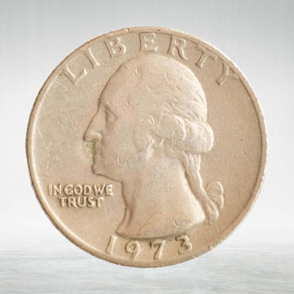 USA, ¼ Dollar, 1973 - Washington Quarter, XF