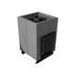 Печь для бани TMF Оса Carbon антрацит нержавеющая дверь короткий канал