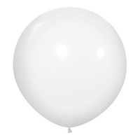 Шар 36" Белый/ White деко