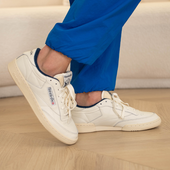 Reebok CLUB C 85 ВИНТАЖНЫЕ кроссовки для скейтборда Низкие кроссовки Юнисекс