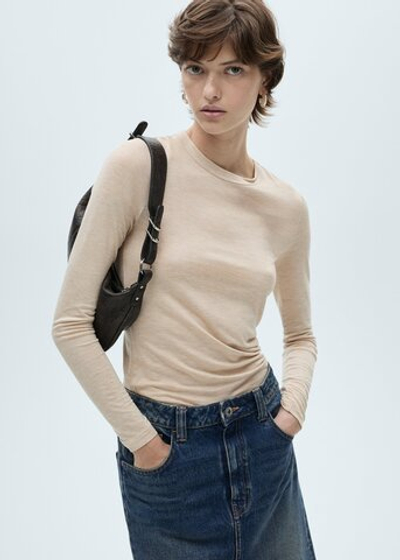 Облегающий лонгслив