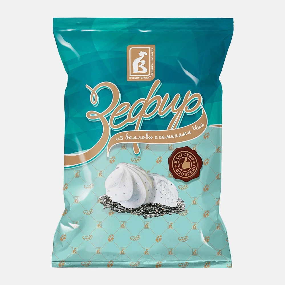 Зефир 5 баллов Вологодский 250г