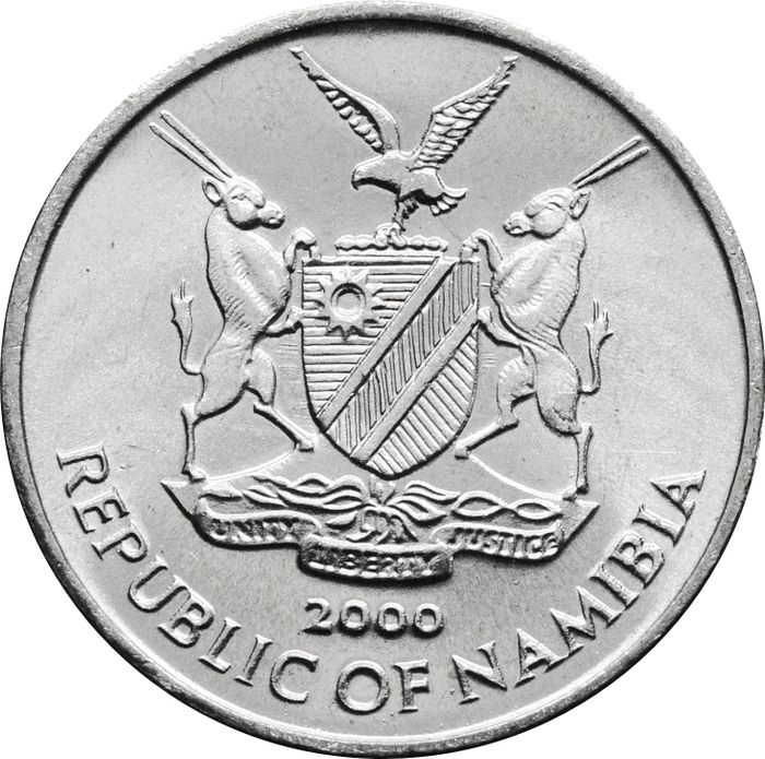 5 центов 2000 Намибия ФАО. Капская ставрида