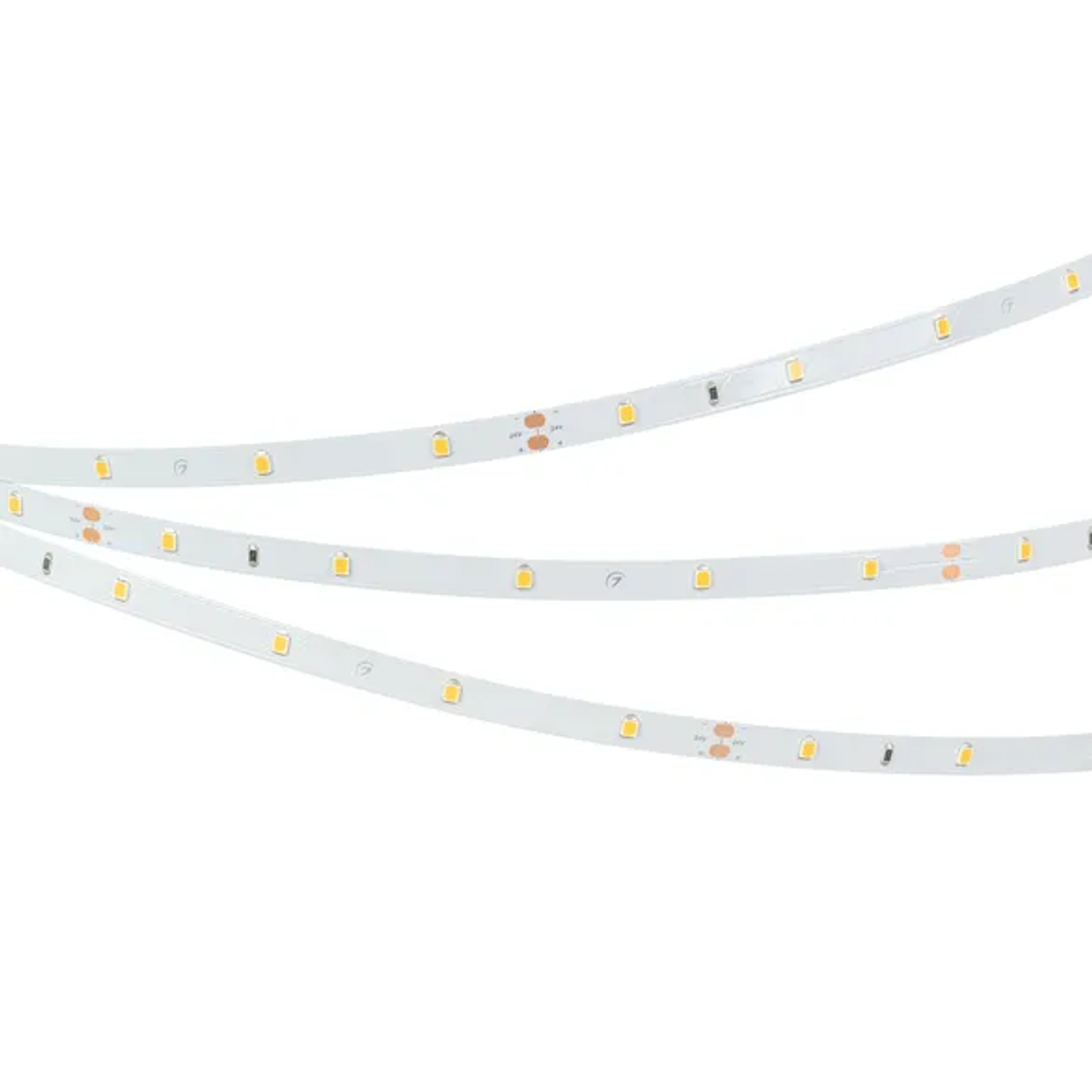 Светодиодная лента RT-A30-8mm 24V Warm2700 (2.9 W/m, IP20, 2835, 5m) (Arlight, 2.9 Вт/м, IP20) 019919(2)