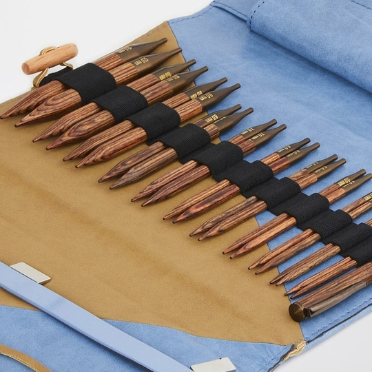 Набор "Deluxe Normal IC" съемных деревянных спиц "Ginger", KnitPro