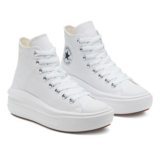 Кеды Converse Chuck Taylor All Star Move High White