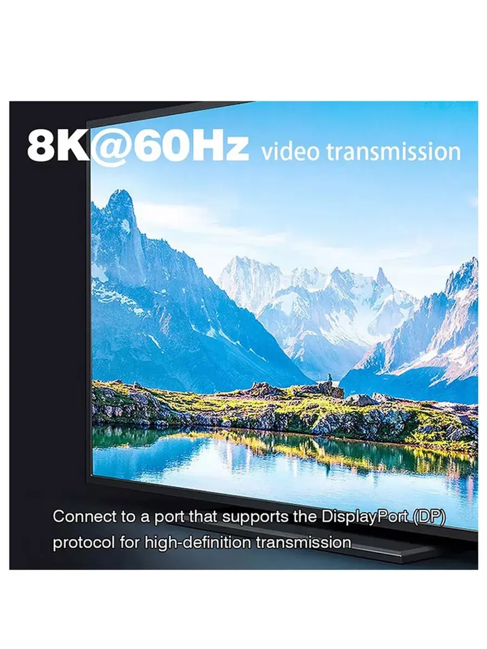 Короткий кабель Thunderbolt Type-C 13 см 5А 240w