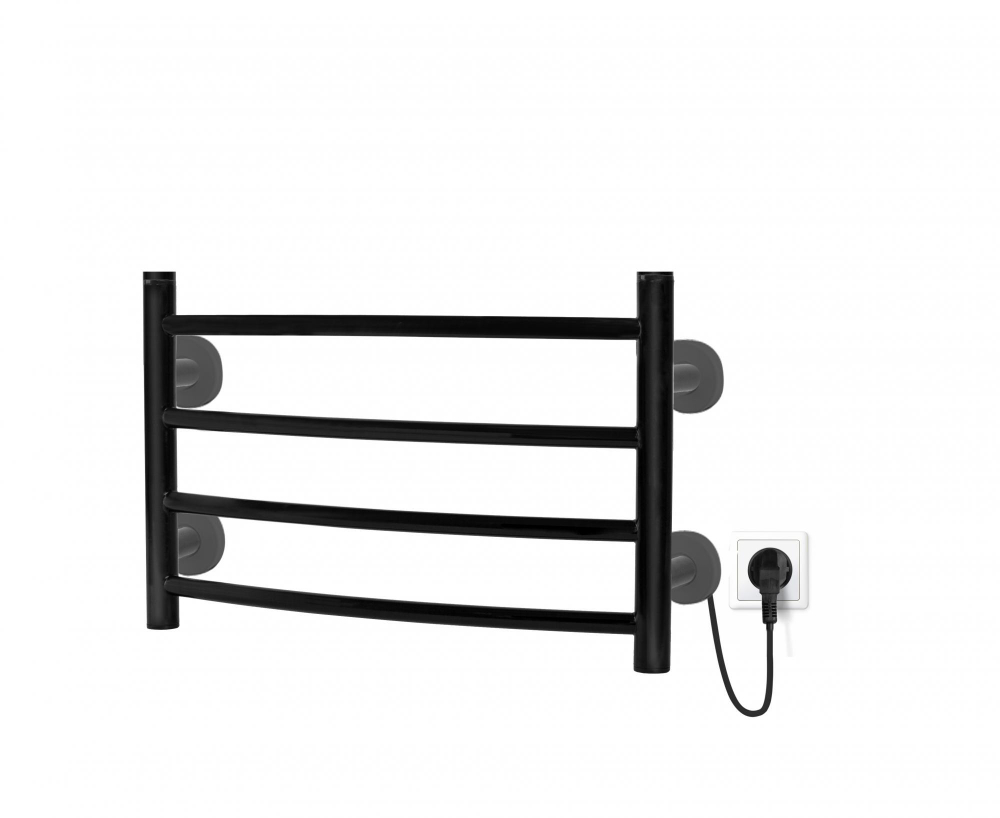 Полотенцесушитель I-TECH, TANGO, 50W, 53*40, чёрный матовый I 05 328
