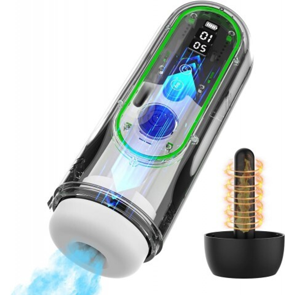 Автоматический мастурбатор Chang Jiang №7 (с вибрацией и имитацией минета)