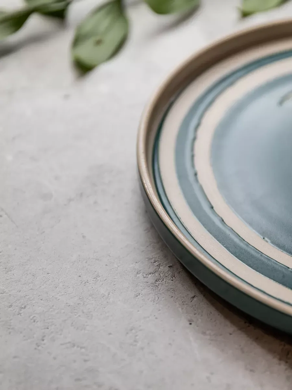 Тарелка плоская с бортом 25,5 см